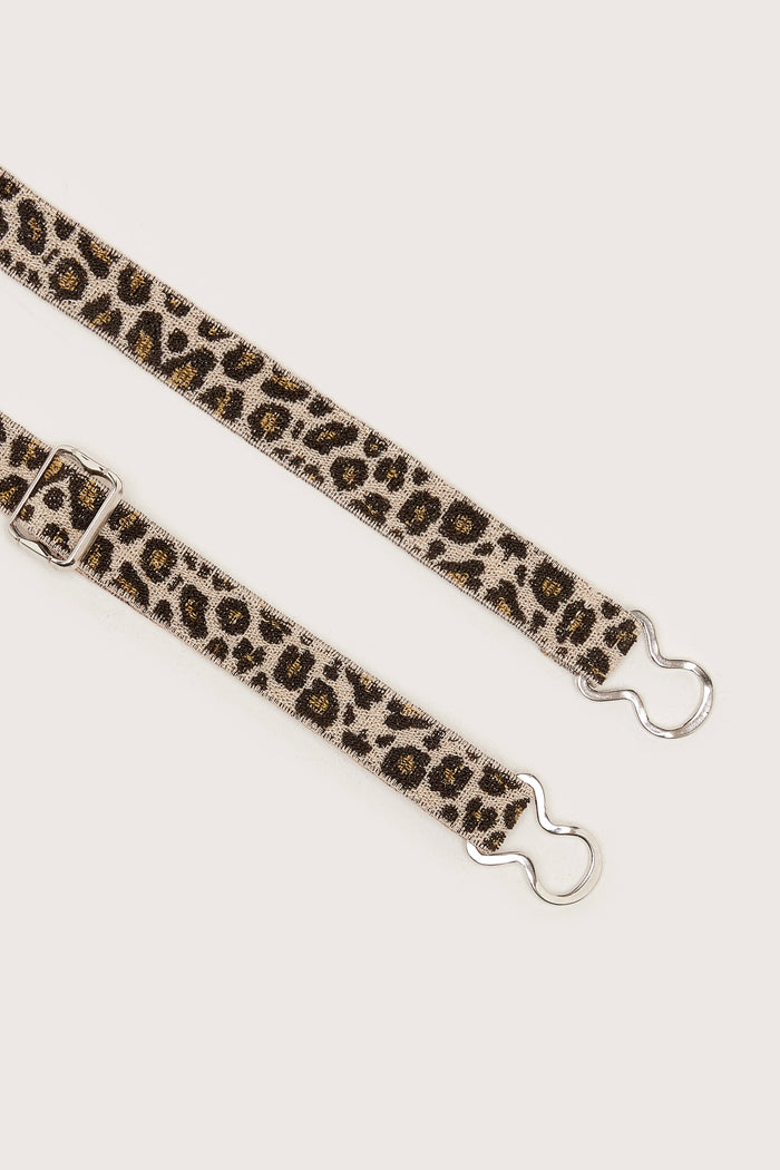 Bellerose Ceinture élastique Léopard Pour Filles