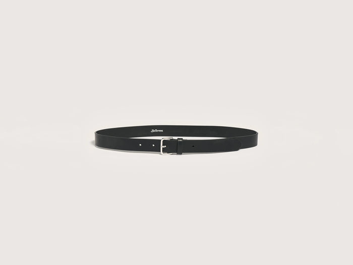 Bellerose Ceinture en cuir noir pour hommes