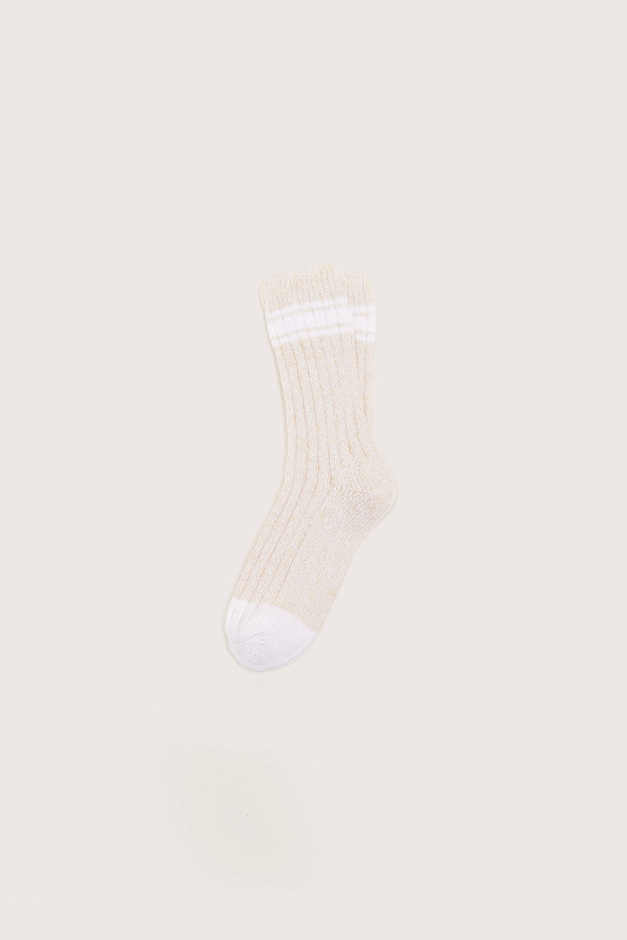 Bellerose Chaussettes Blanches Pour Homme