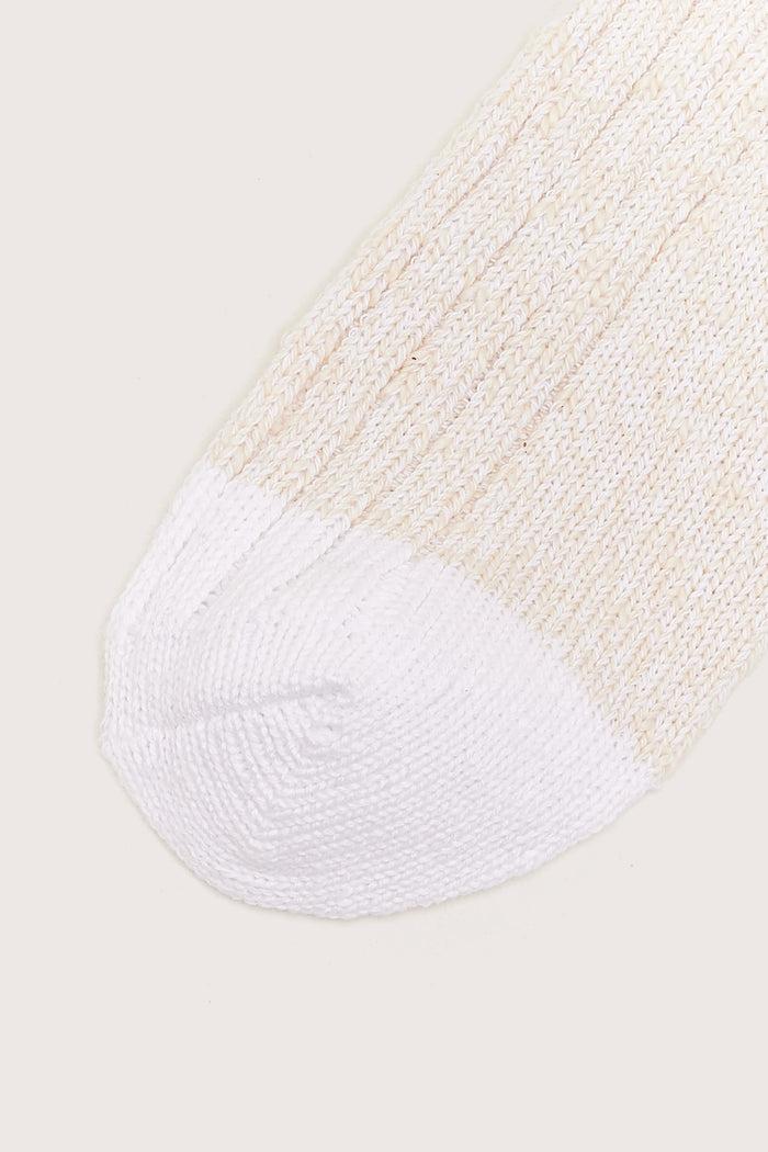 Bellerose Chaussettes Blanches Pour Homme