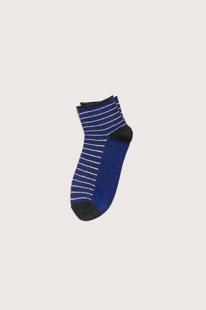 Bellerose Chaussettes Cheville Bleues Pour Femmes