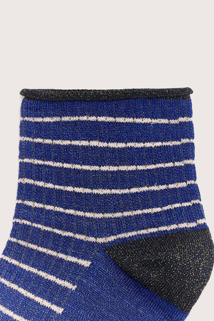 Bellerose Chaussettes Cheville Bleues Pour Femmes