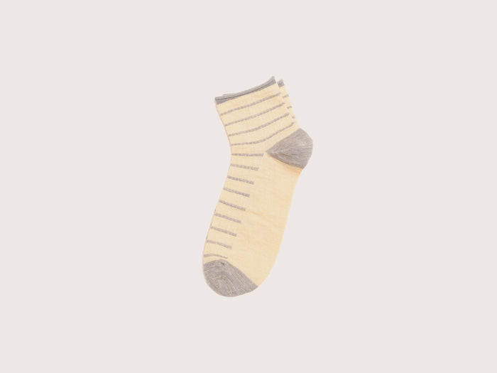 Bellerose Chaussettes Cheville Grises Pour Femmes