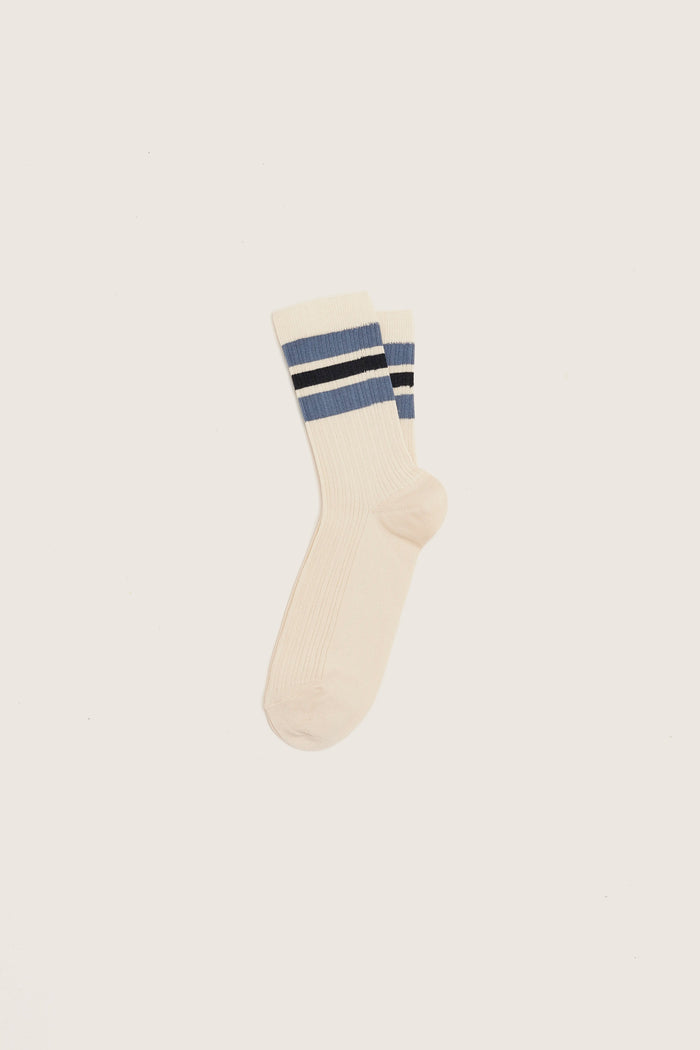 Bellerose Chaussettes Côtelées écrues Pour Homme
