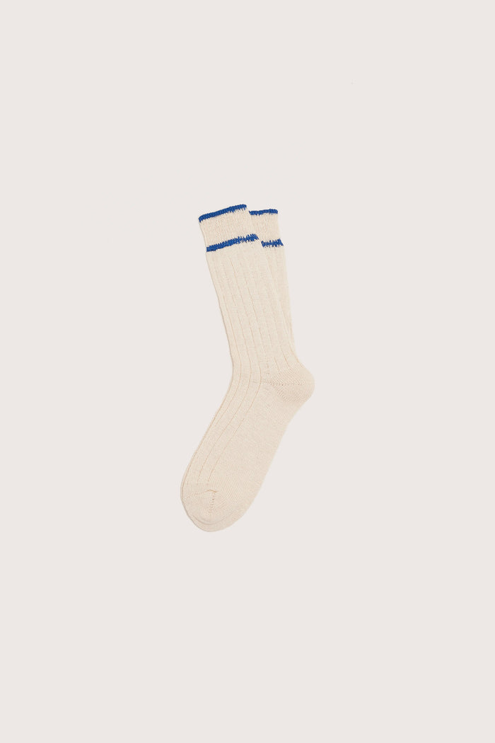 Bellerose Chaussettes Côtelées écrues Pour Homme