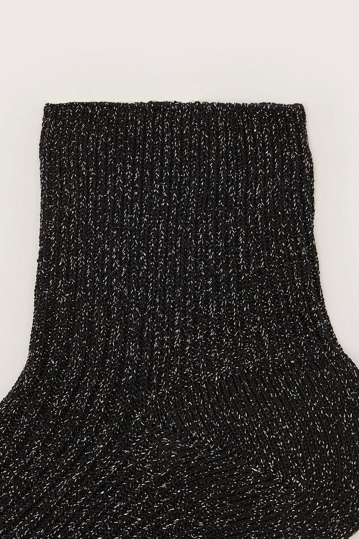 Bellerose Chaussettes Côtelées Noir Pour Femmes