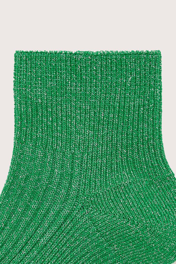 Bellerose Chaussettes Côtelées Vertes Pour Femmes