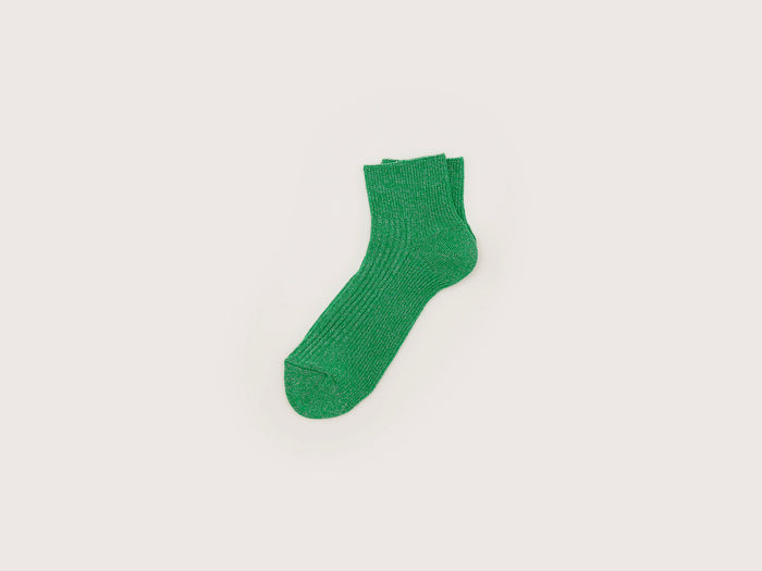 Bellerose Chaussettes côtelées vertes pour femmes
