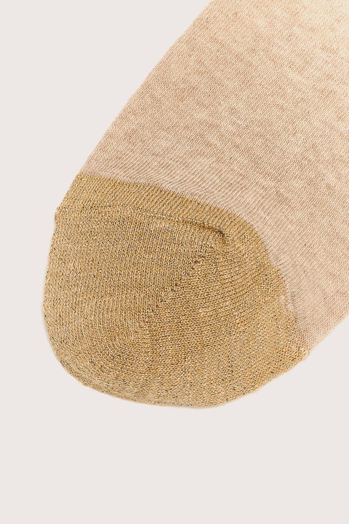 Bellerose Chaussettes Courtes Beige Pour Femmes
