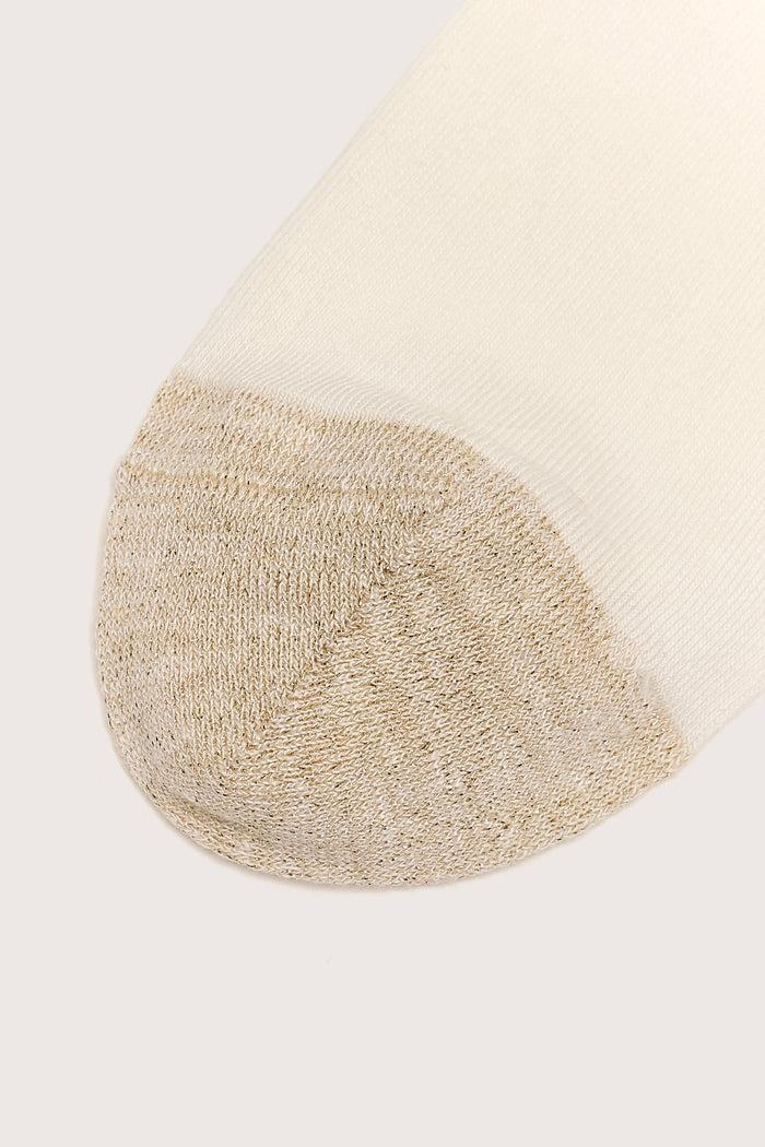 Bellerose Chaussettes Courtes Blanches Pour Femmes