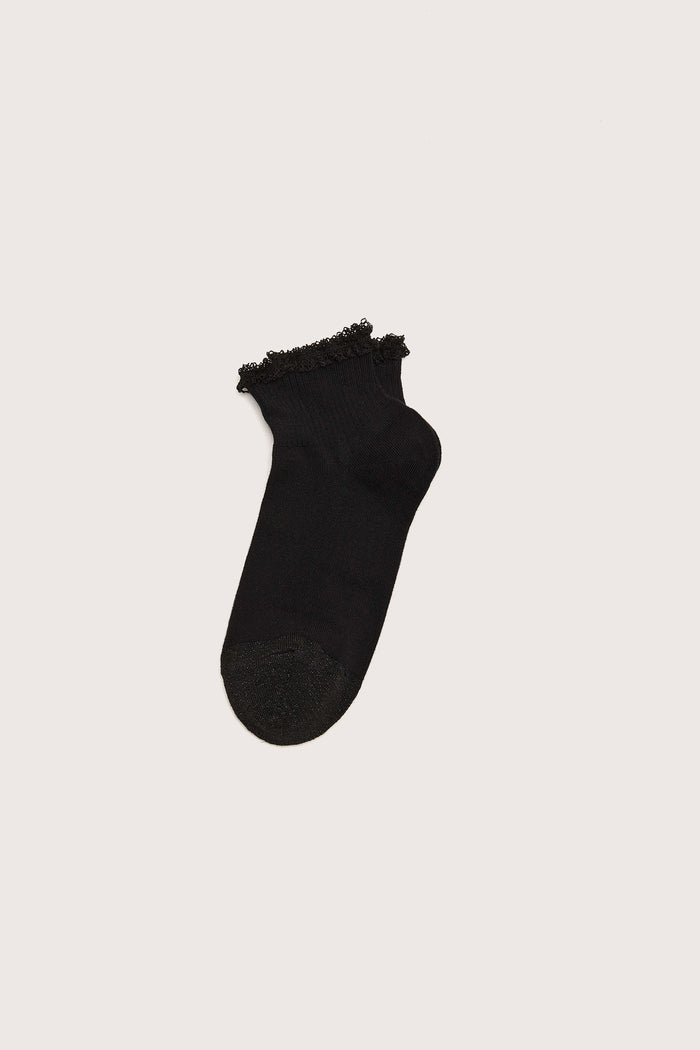 Bellerose Chaussettes Courtes Noires Pour Femmes