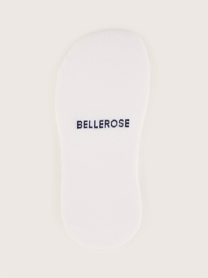 Bellerose Chaussettes Invisibles Blanc Pour Femmes