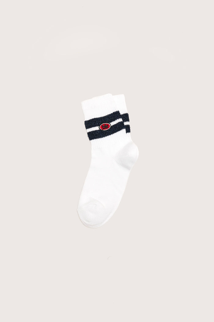 Bellerose Chaussettes Longues Blanches Pour Femmes