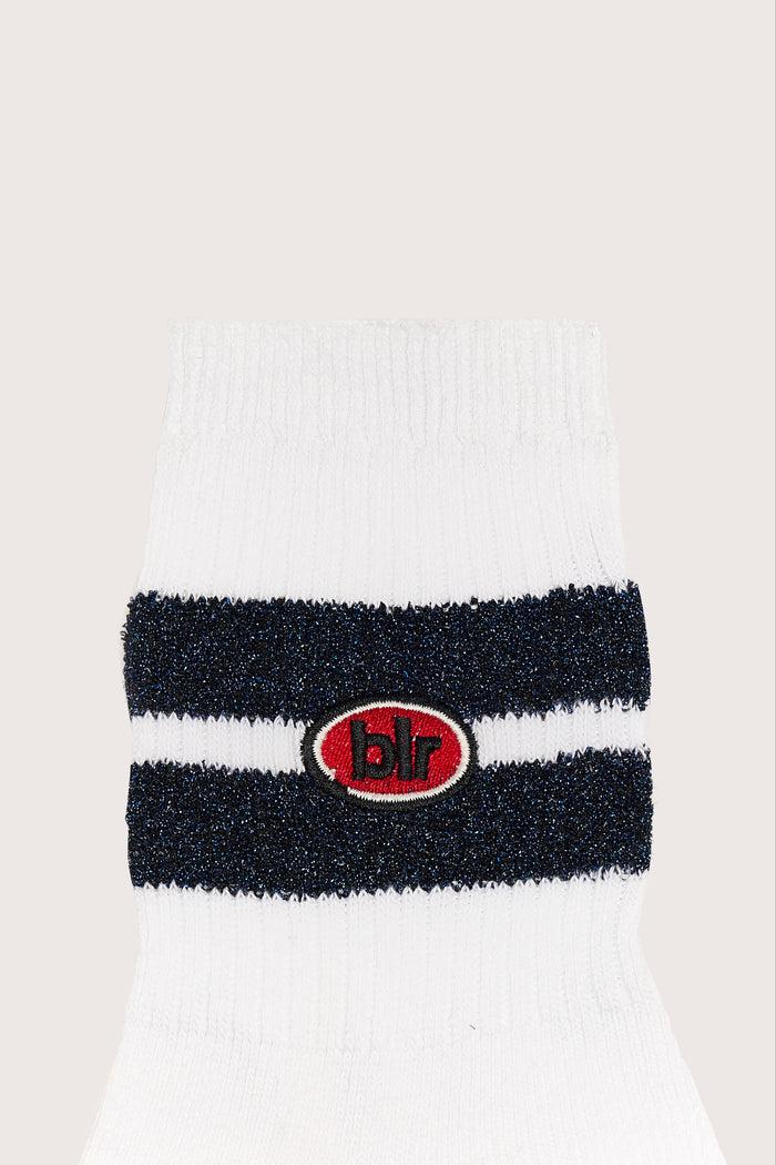 Bellerose Chaussettes Longues Blanches Pour Femmes