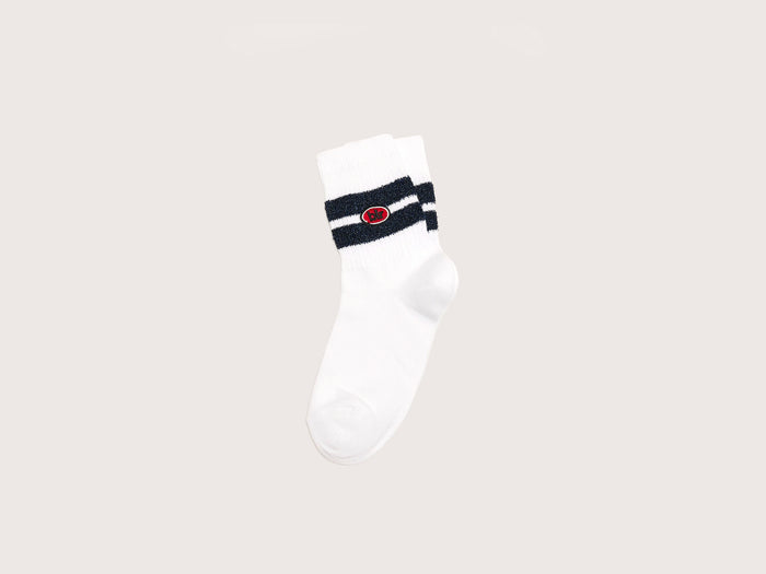 Bellerose Chaussettes Longues Blanches Pour Femmes