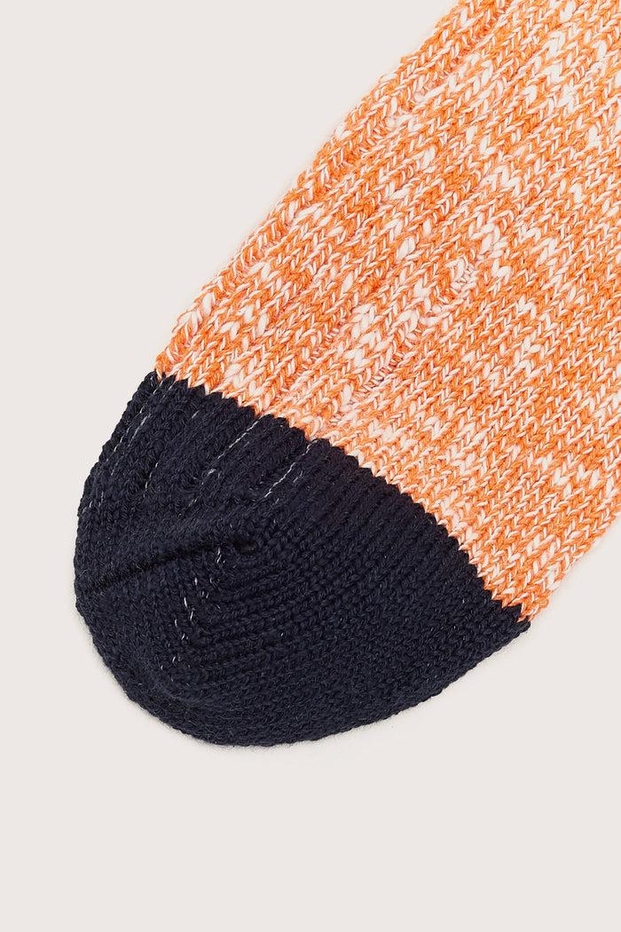 Bellerose Chaussettes Orange Pour Homme