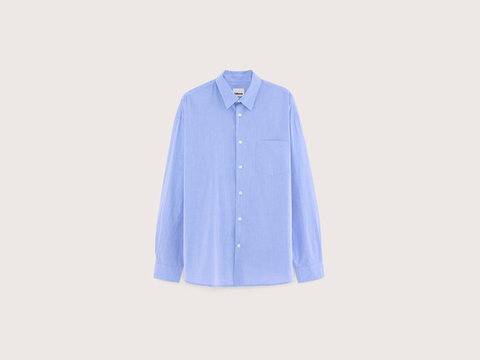 Bellerose Chemise bleue en coton pour homme