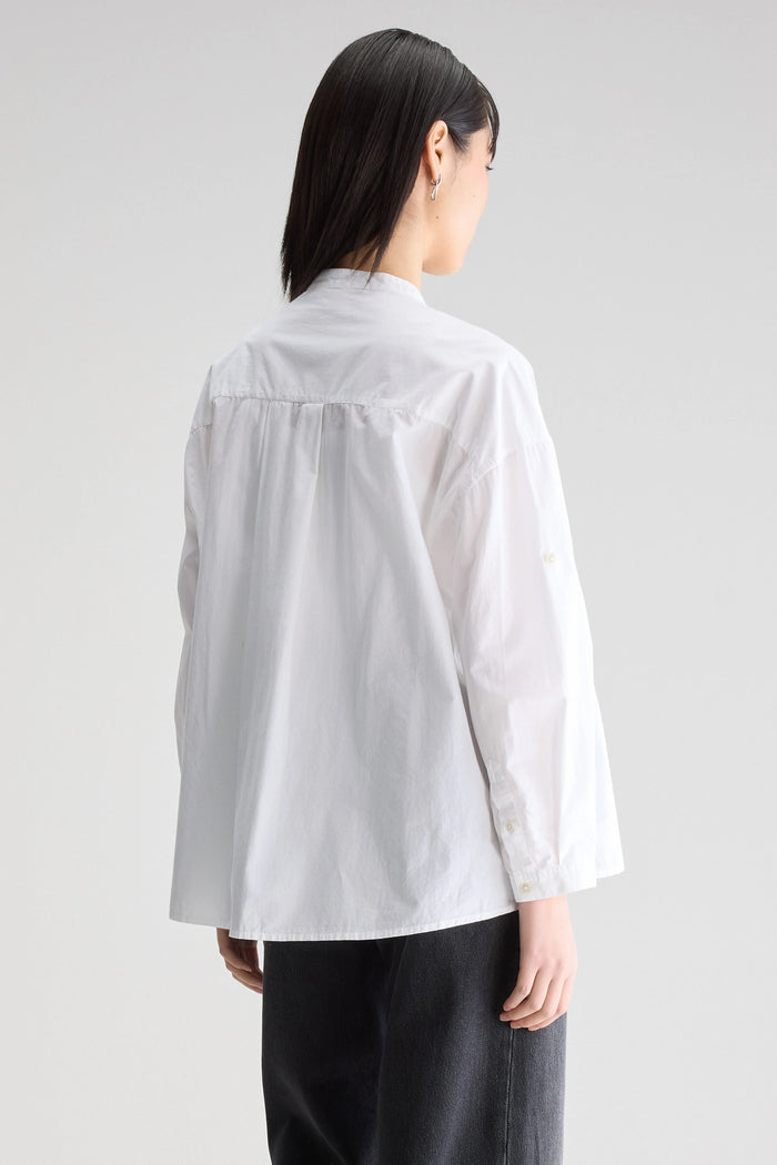 Bellerose Chemise Froissée Blanche Pour Femmes