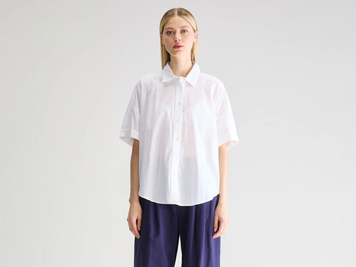 Bellerose Chemise Oversize Blanche Pour Femmes