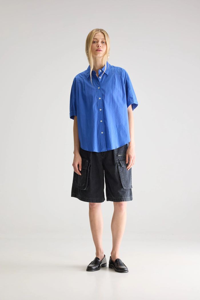 Bellerose Chemise Oversize Bleue Pour Femmes