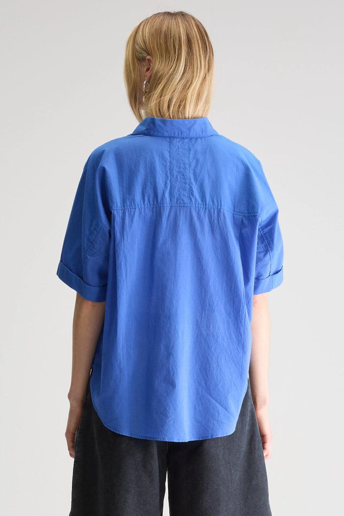 Bellerose Chemise Oversize Bleue Pour Femmes