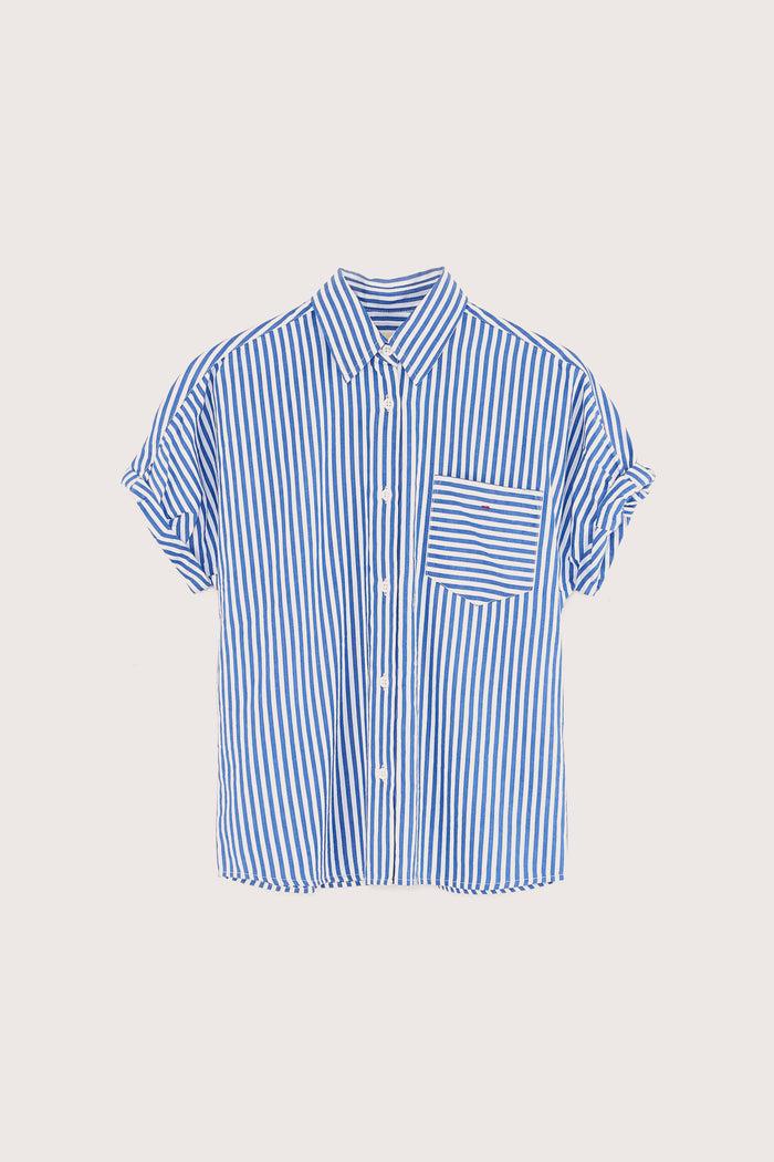 Bellerose Chemise Oversize Rayée Pour Filles