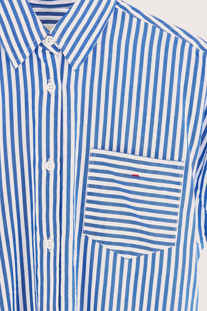 Bellerose Chemise Oversize Rayée Pour Filles
