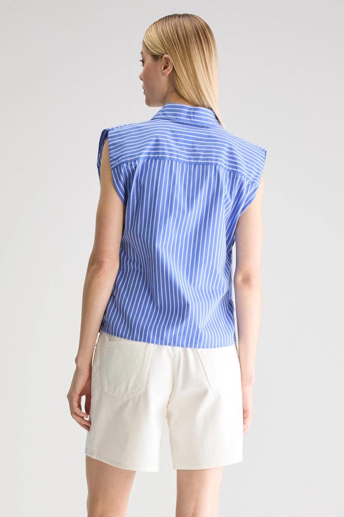Bellerose Chemise Sans Manches Rayée Pour Femmes