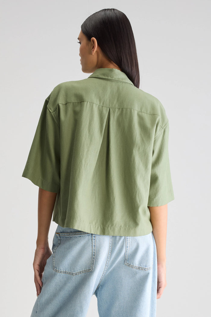 Bellerose Chemise Verte Pour Femmes
