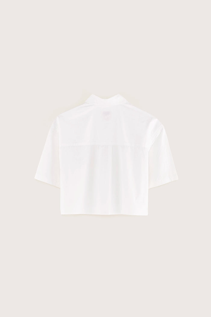 Bellerose Chemisier Court Blanc Pour Filles