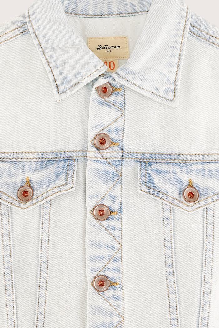 Bellerose Combinaison Courte En Jean Pour Filles