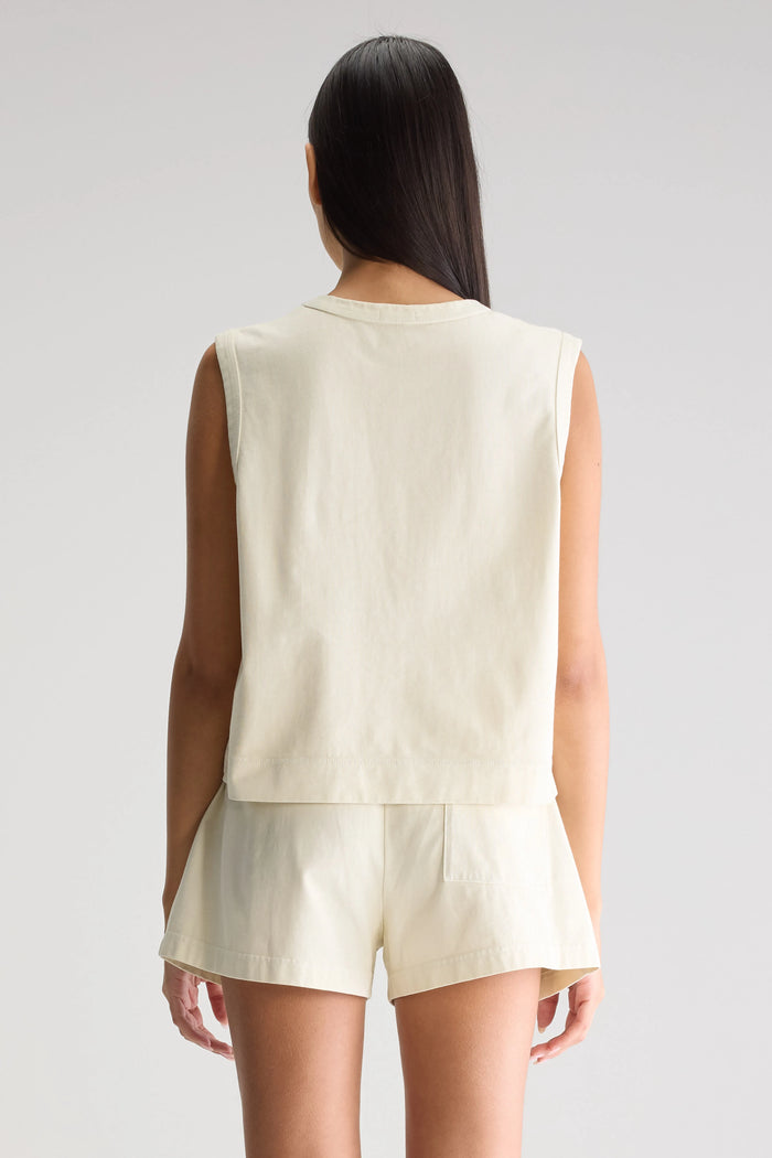 Bellerose Débardeur Blanc Pour Femmes