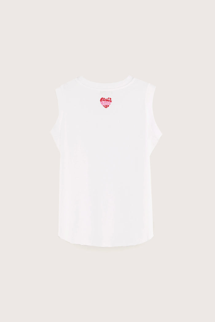 Bellerose Débardeur Blanc Pour Filles