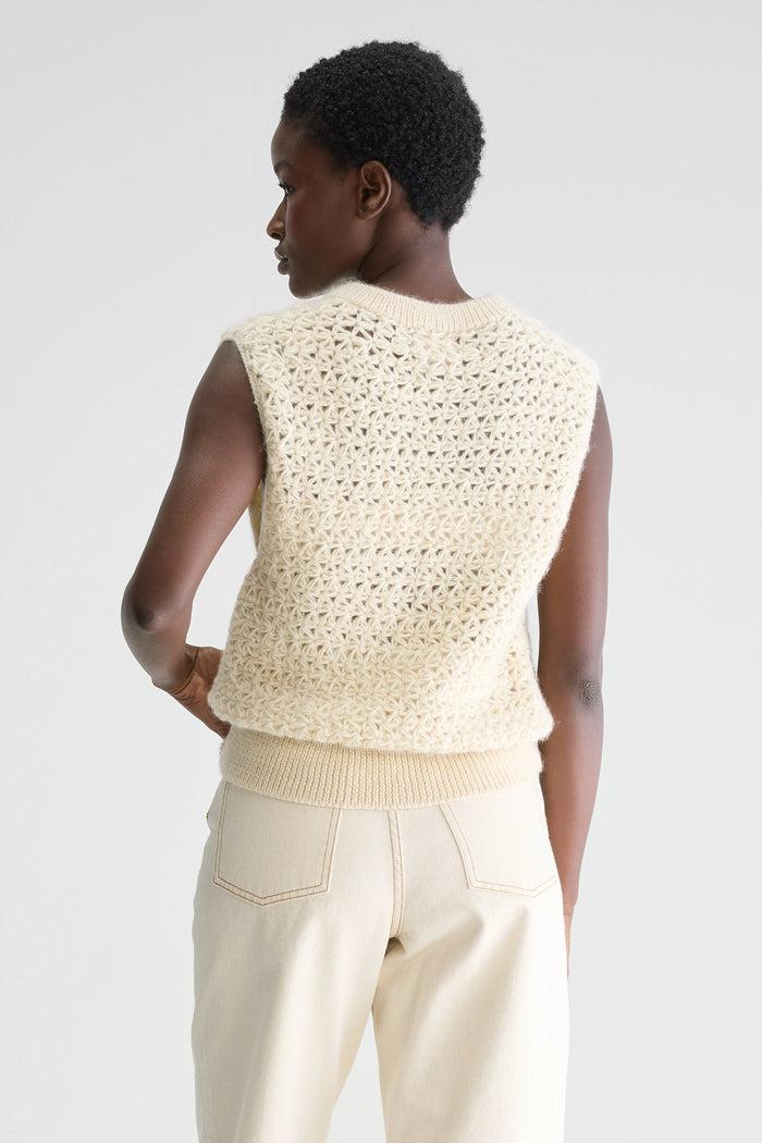 Bellerose Débardeur En Maille écru Pour Femmes