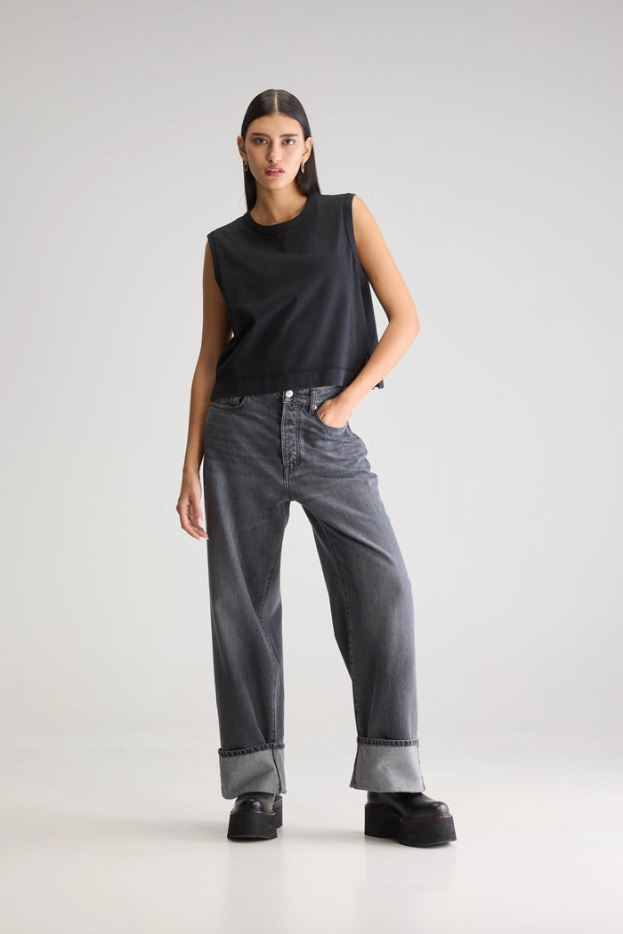 Bellerose Débardeur Noir Pour Femmes