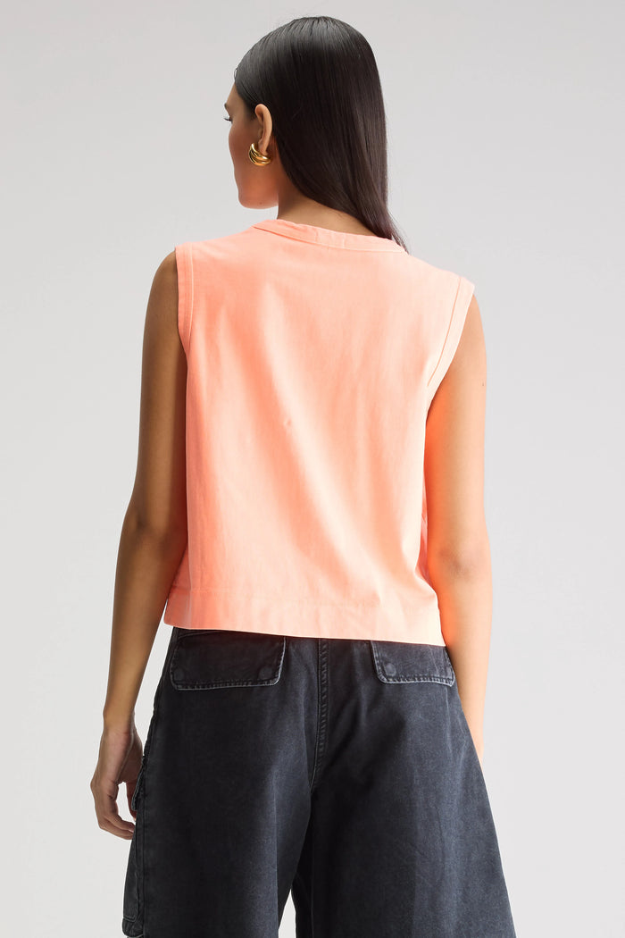 Bellerose Débardeur Orange Néon Pour Femmes