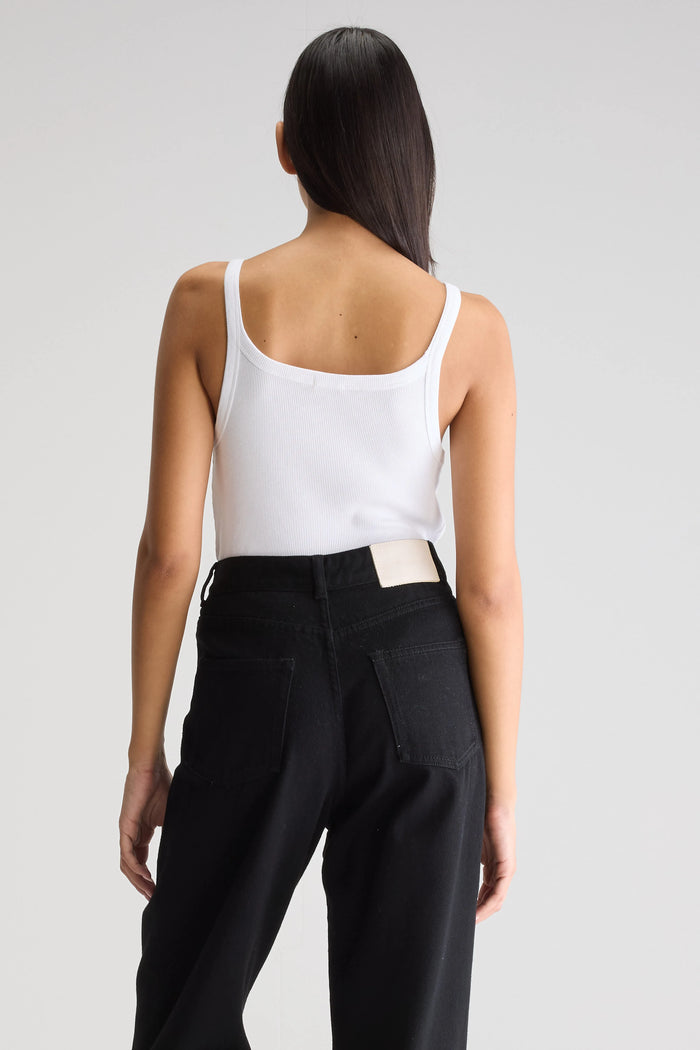Bellerose Débardeur Slim Blanc Pour Femmes