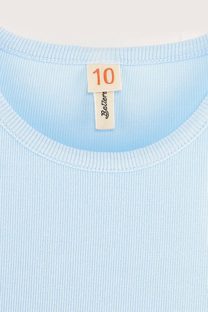 Bellerose Débardeur Slim Bleu Clair Pour Filles
