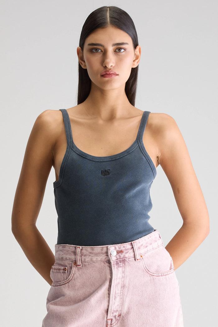 Bellerose Débardeur Slim Bleu Marine Pour Femmes