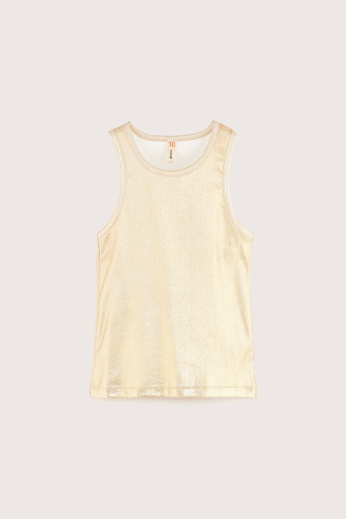 Bellerose Débardeur Slim Or Pour Filles