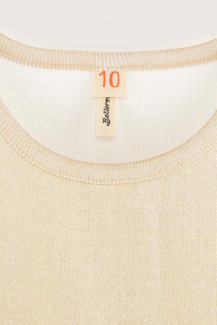 Bellerose Débardeur Slim Or Pour Filles