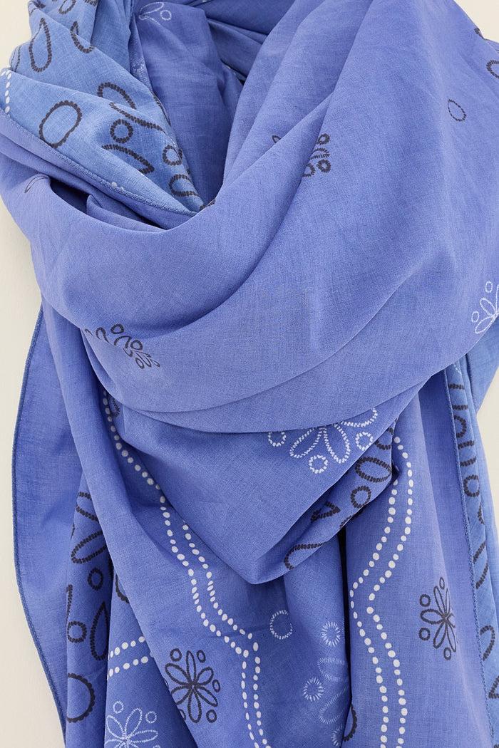 Bellerose Écharpe Imprimé Bandana Pour Femmes