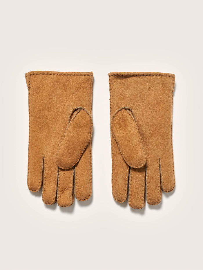 Bellerose Gants En Cuir Cognac Pour Hommes