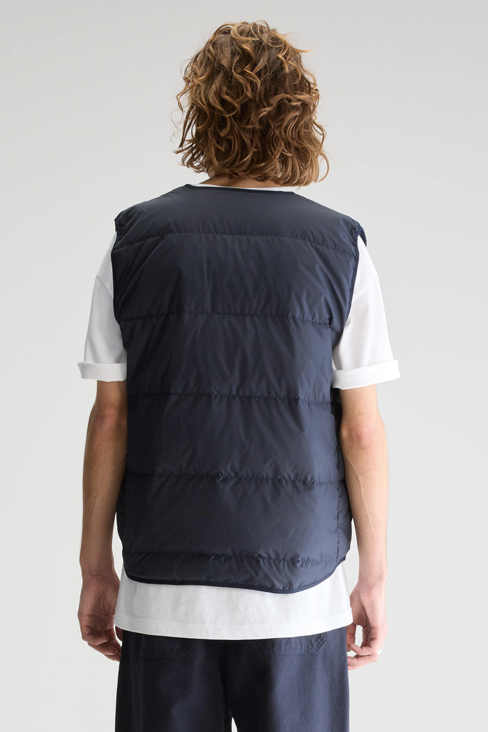 Bellerose Gilet Bleu Marine Pour Homme