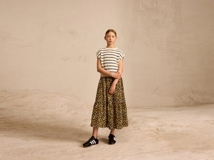 Bellerose Gilet tricot rayé pour filles