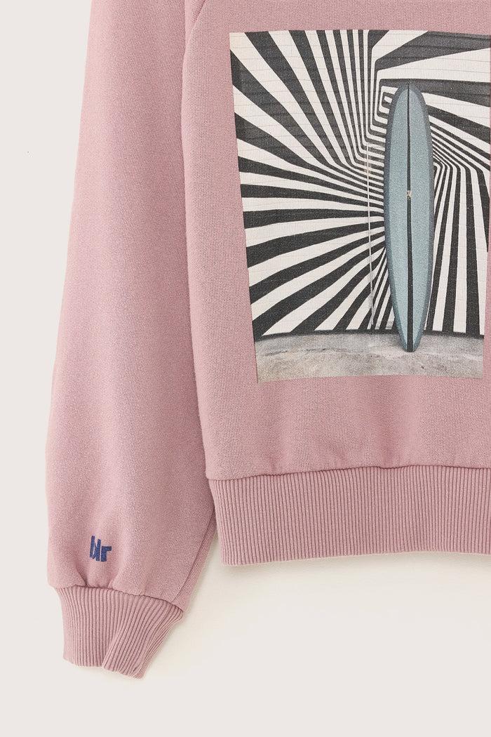 Bellerose Hoodie Graphique Lilas Pour Garçons
