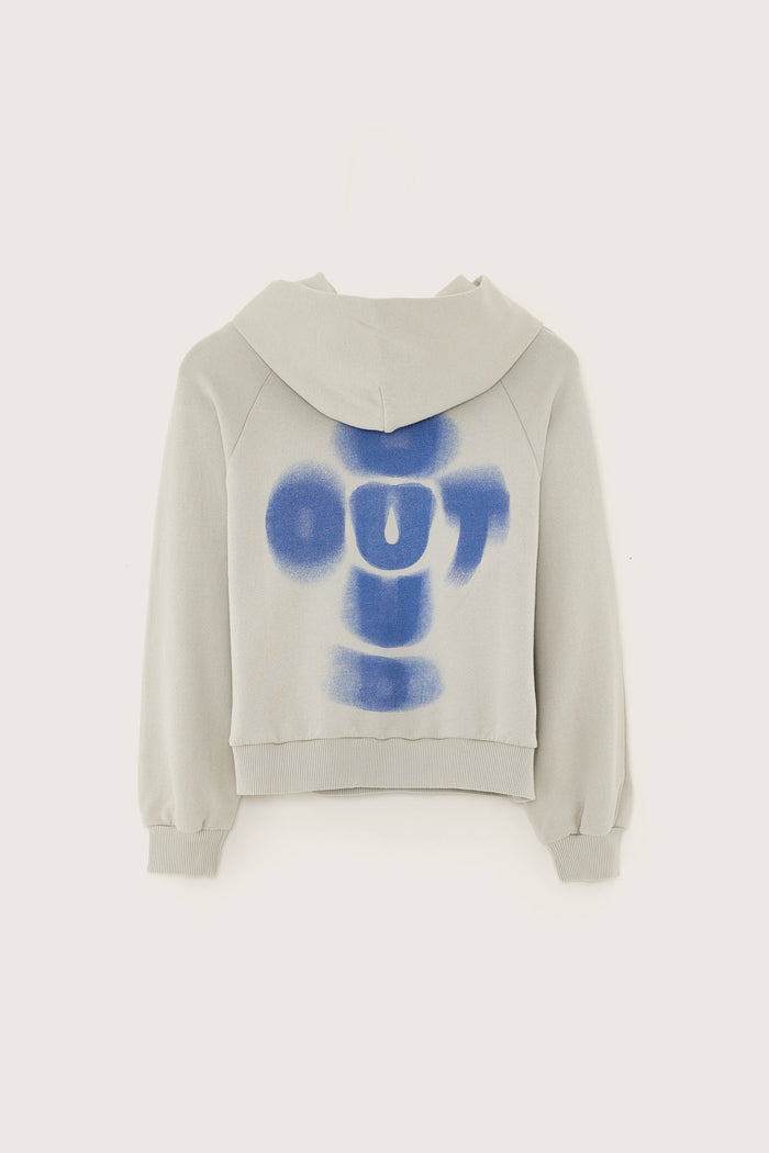 Bellerose Hoodie Graphique Vert Pour Garçons