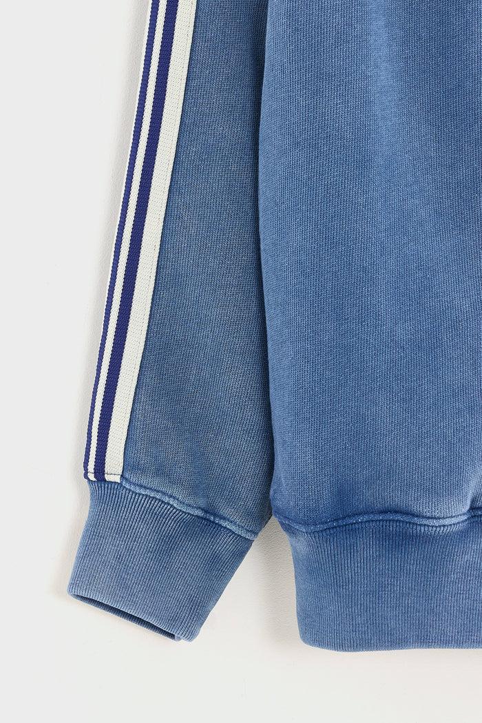 Bellerose Hoodie Zippé Bleu Pour Garçons
