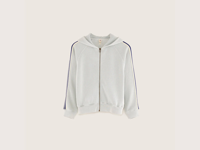 Bellerose Hoodie zippé bleu pour garçons