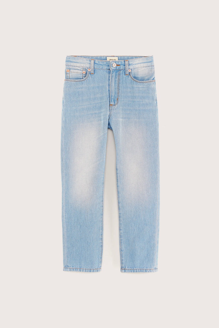 Bellerose Jean Bleu Fuselé Pour Garçons